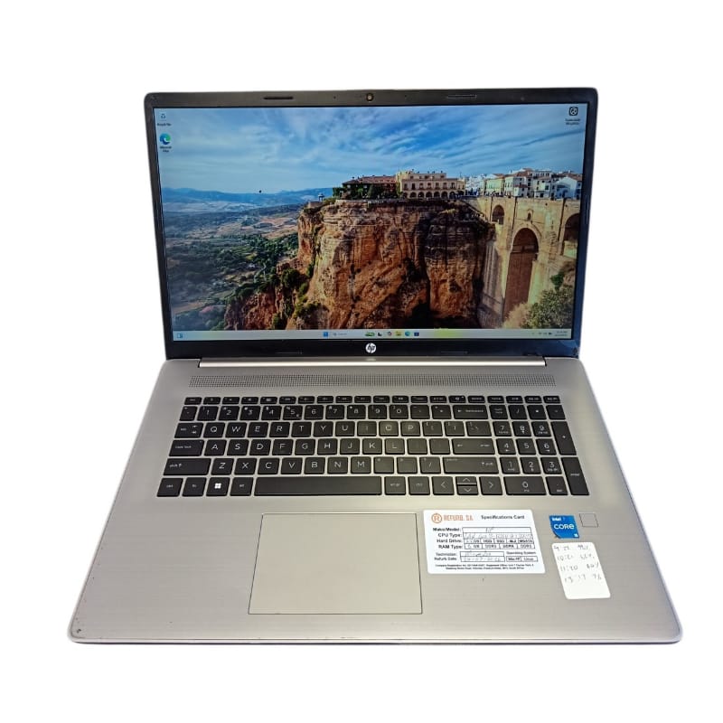 HP 470 G9 Intel Core i5-1235U @1.30GHz HP 470 G9 Intel Core i5-1235U @1.30GHz