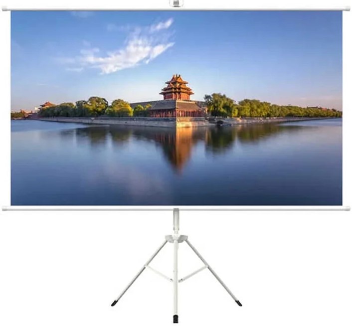 HTPNEO 100 Inch Portable Projector Screen With Tripod Stand HTPNEO 100 Inch Portable Projector Screen With Tripod Stand