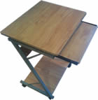 COMPUTER DESK-WOOD FINISH COMPUTER DESK-WOOD FINISH