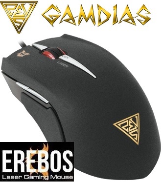 Gamdias Erebos GMS7510 Laser MOBA Gaming Mouse Gamdias Erebos GMS7510 Laser MOBA Gaming Mouse