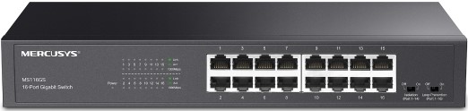 Mercusys 16 Port Gigabit Desktop or Rackmount Switch Mercusys 16 Port Gigabit Desktop or Rackmount Switch