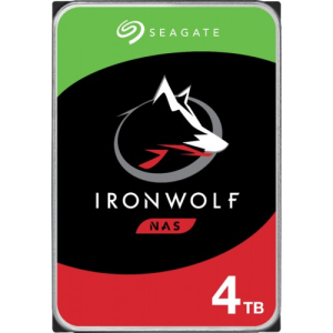 Seagate Ironwolf 4TB 3.5″ Internal NAS Drives; SATA 6GB