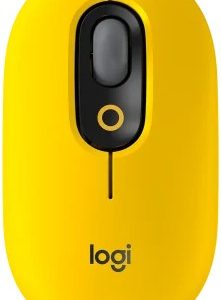 Logitech POP Silent Wireless Mouse Yellow