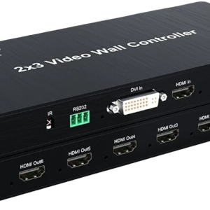 UniQue 2×3 HDMI Video Wall Controller