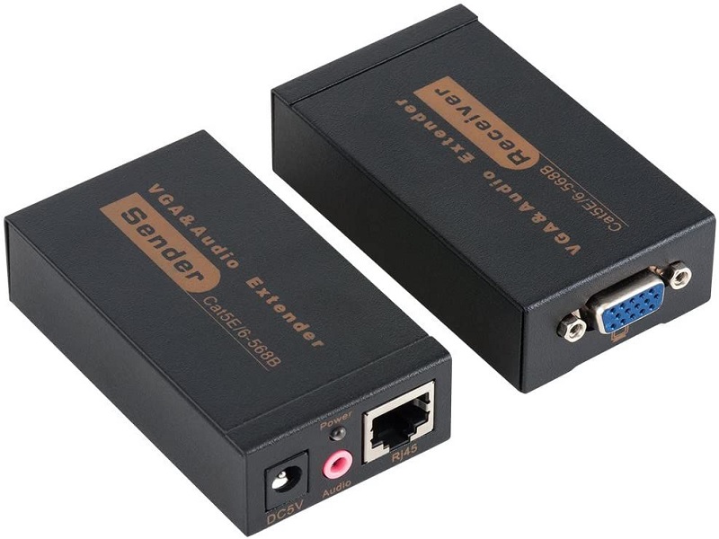 UniQue 100M 1080P VGA And Audio Extender UniQue 100M 1080P VGA And Audio Extender